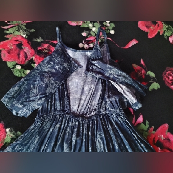 Polo by Ralph Lauren Navy Blue Girls Size 6 Patterned Dress • 100% Viscose NEW! - Picture 10 of 11